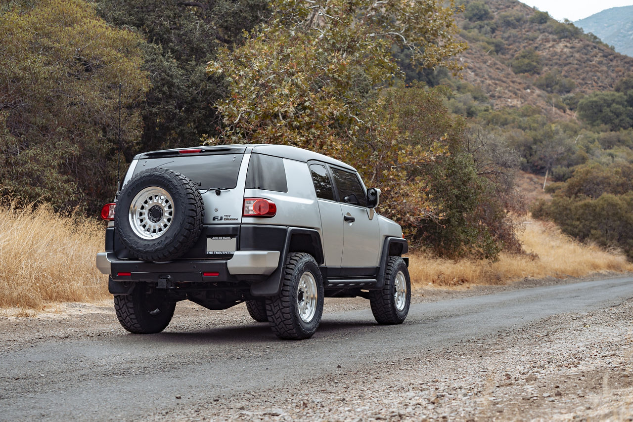 2014 Toyota FJ Cruiser - Black Rhino ALISO - Silver | Wheel Pros